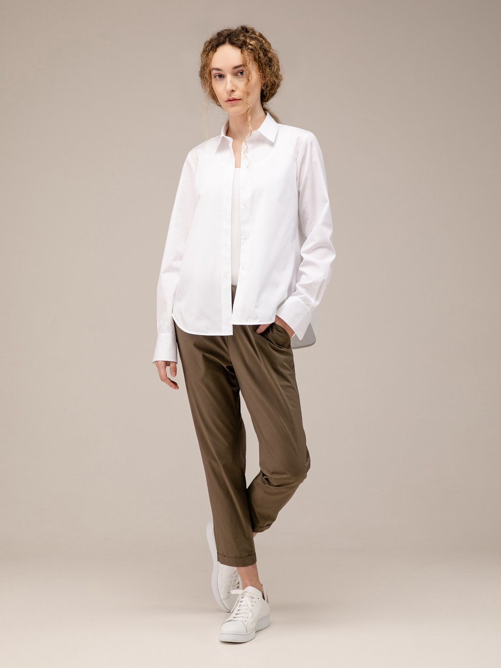 Detailansicht von Hose aus Baumwolle von LIS LAREIDA