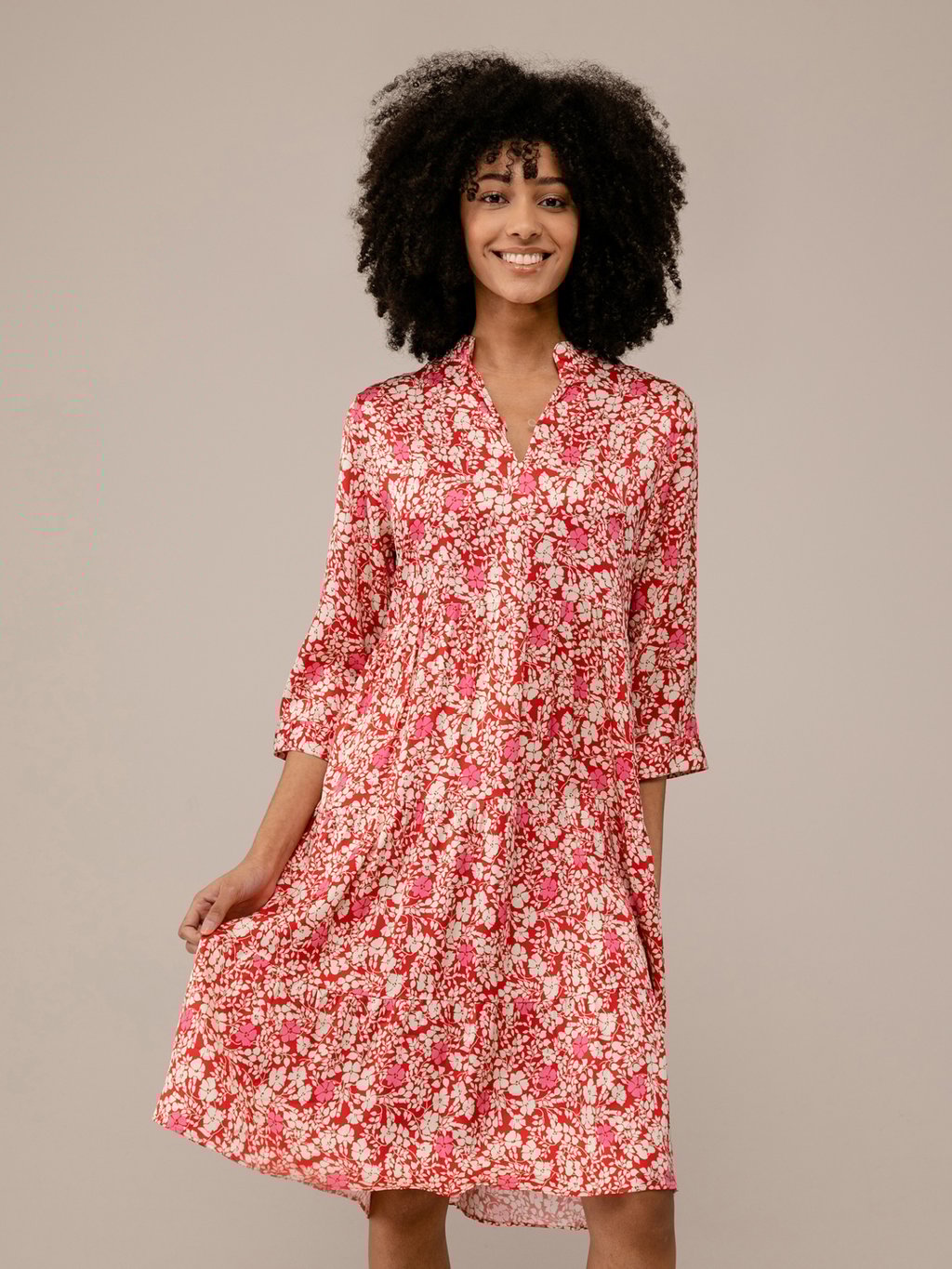 Detailansicht von Midi-Kleid von FIL NOIR