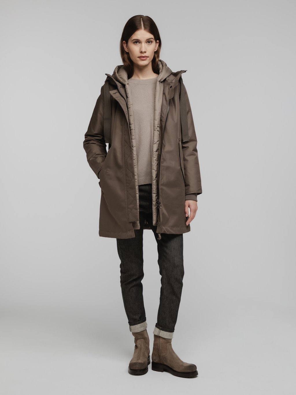 Detailansicht von Parka von G-LAB