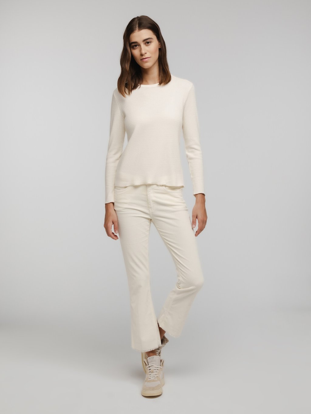 Detailansicht von Flared Cordhose von NINE IN THE MORNING