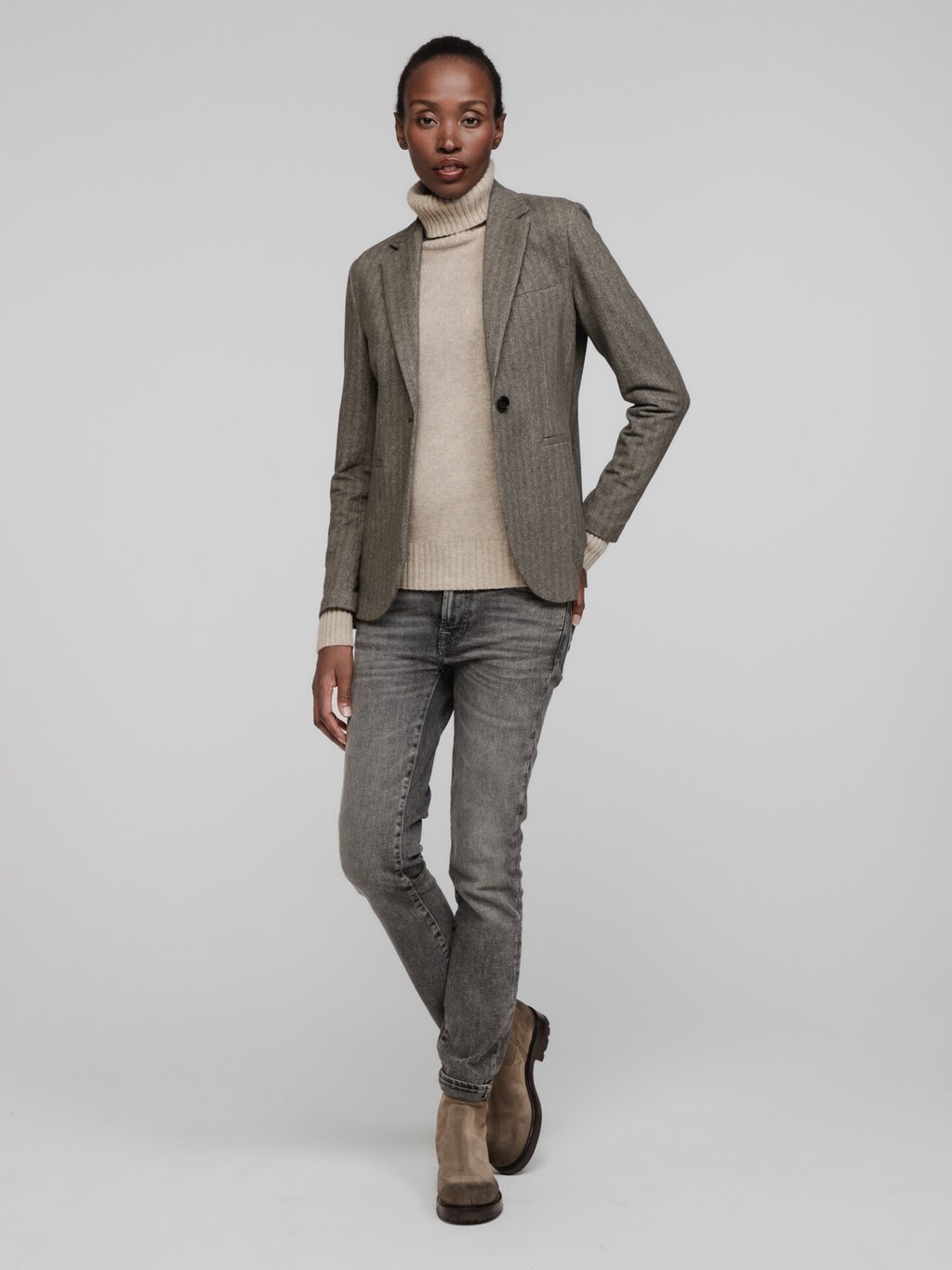 Detailansicht von Slim Fit Jeans von 7 FOR ALL MANKIND