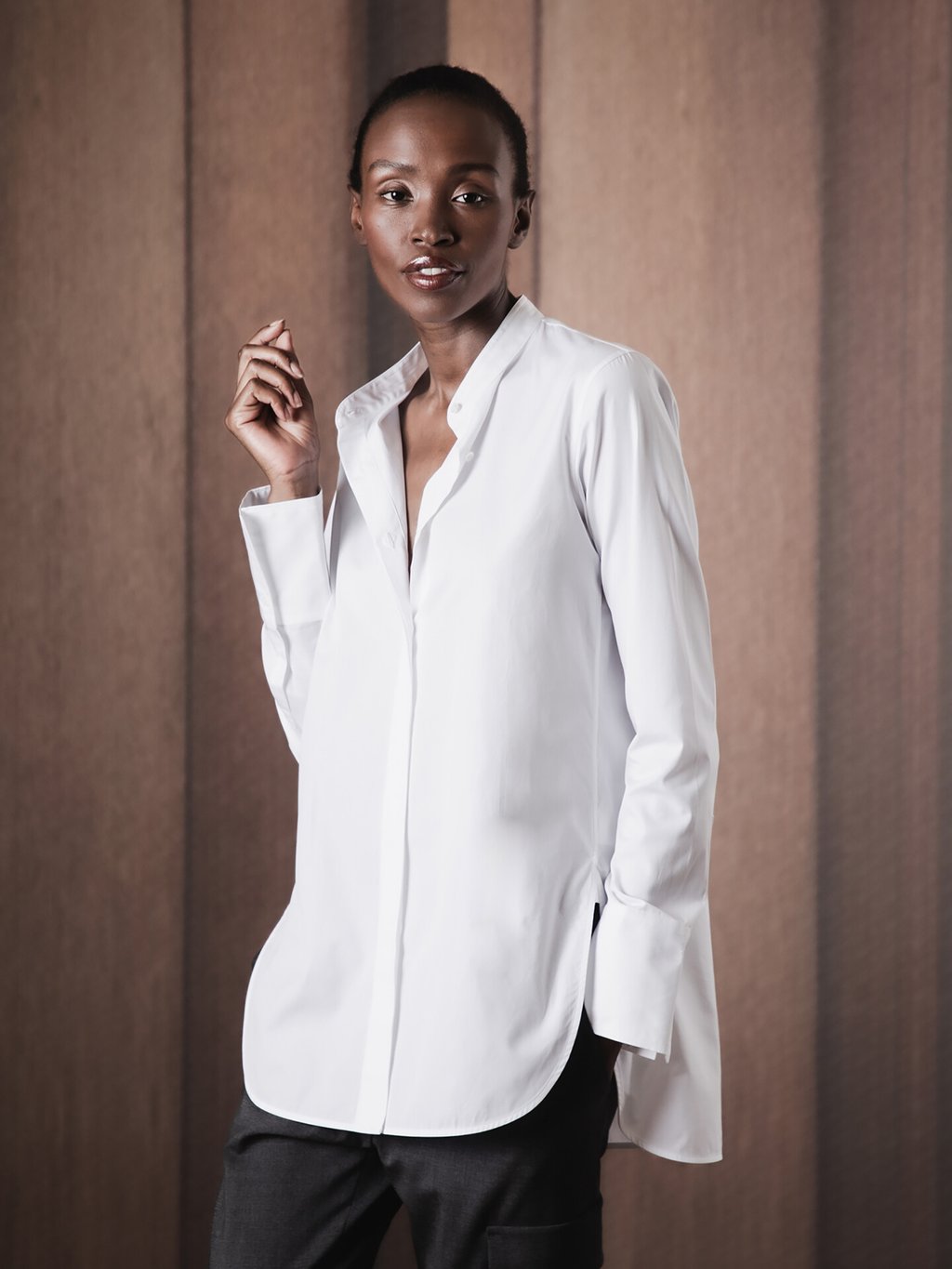 Detailansicht von Baumwollbluse von LIS LAREIDA