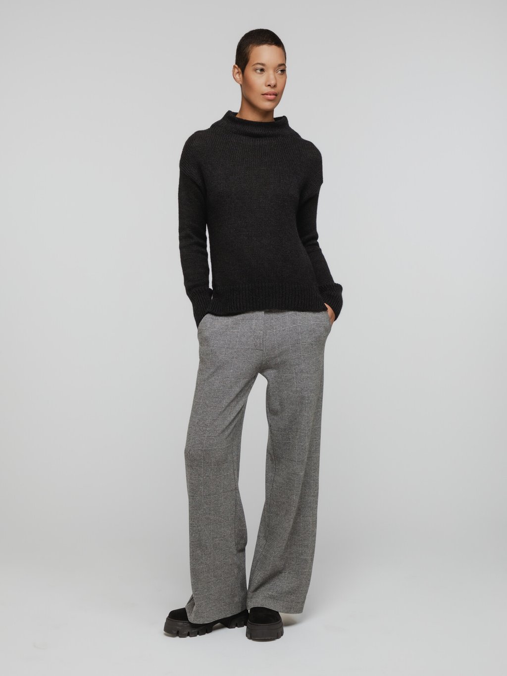 Detailansicht von Weite Hose aus Baumwolle von DANIELS