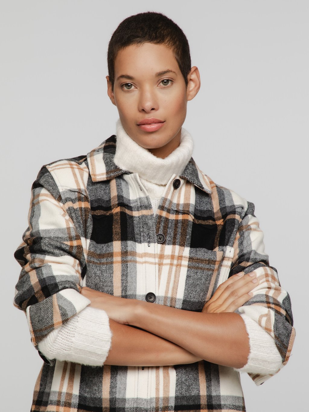 Detailansicht von Karohemd von RAILS