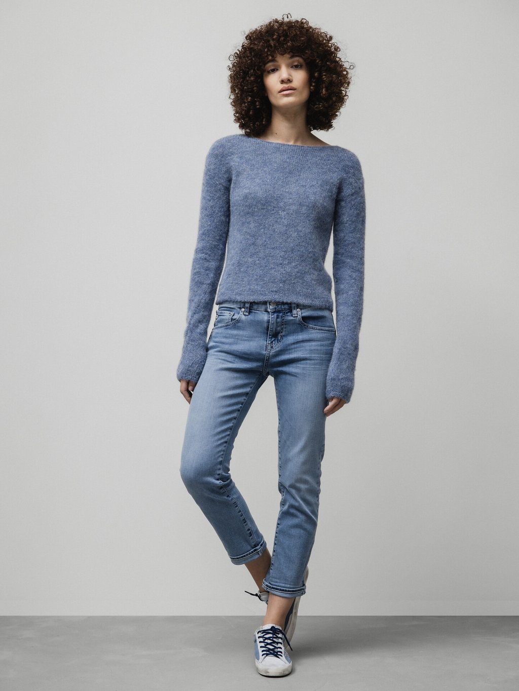 Detailansicht von Slim Fit Jeans von ADRIANO GOLDSCHMIED