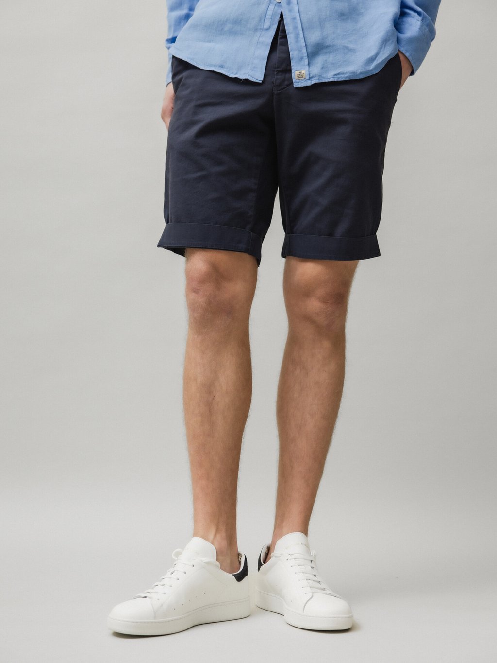 Detailansicht von Bermudas aus Baumwolle von MASON'S