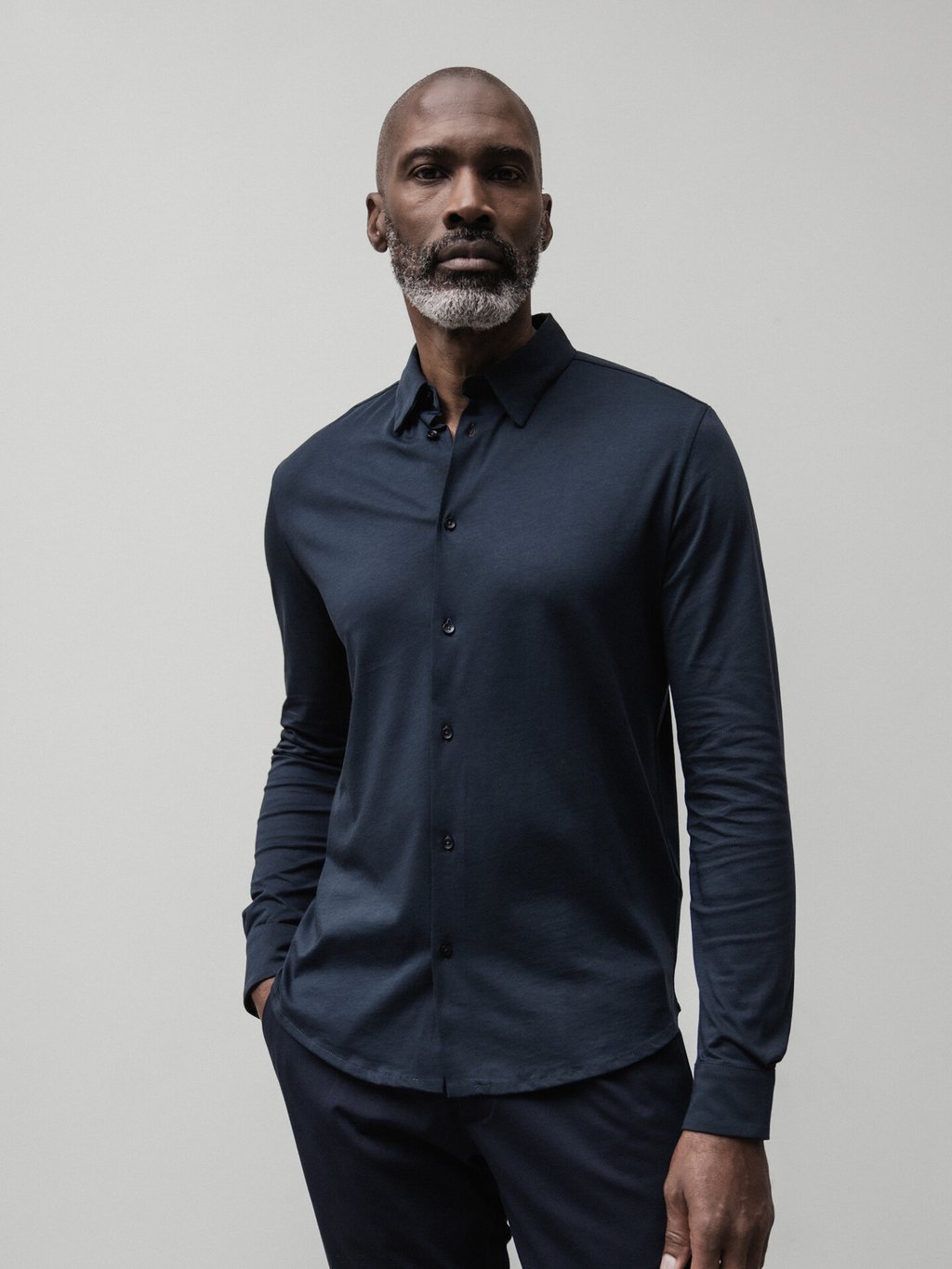 Detailansicht von Baumwollhemd von KIEFERMANN