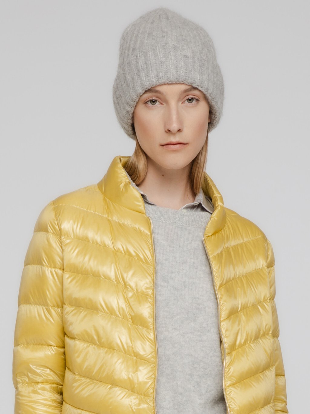 Detailansicht von Mütze aus Alpakawolle von CASHIMAR