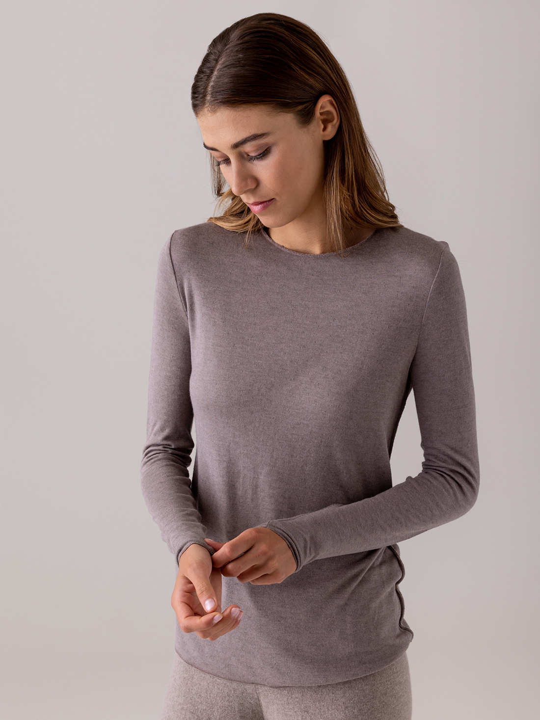Detailansicht von Longsleeve  von PUROTATTO