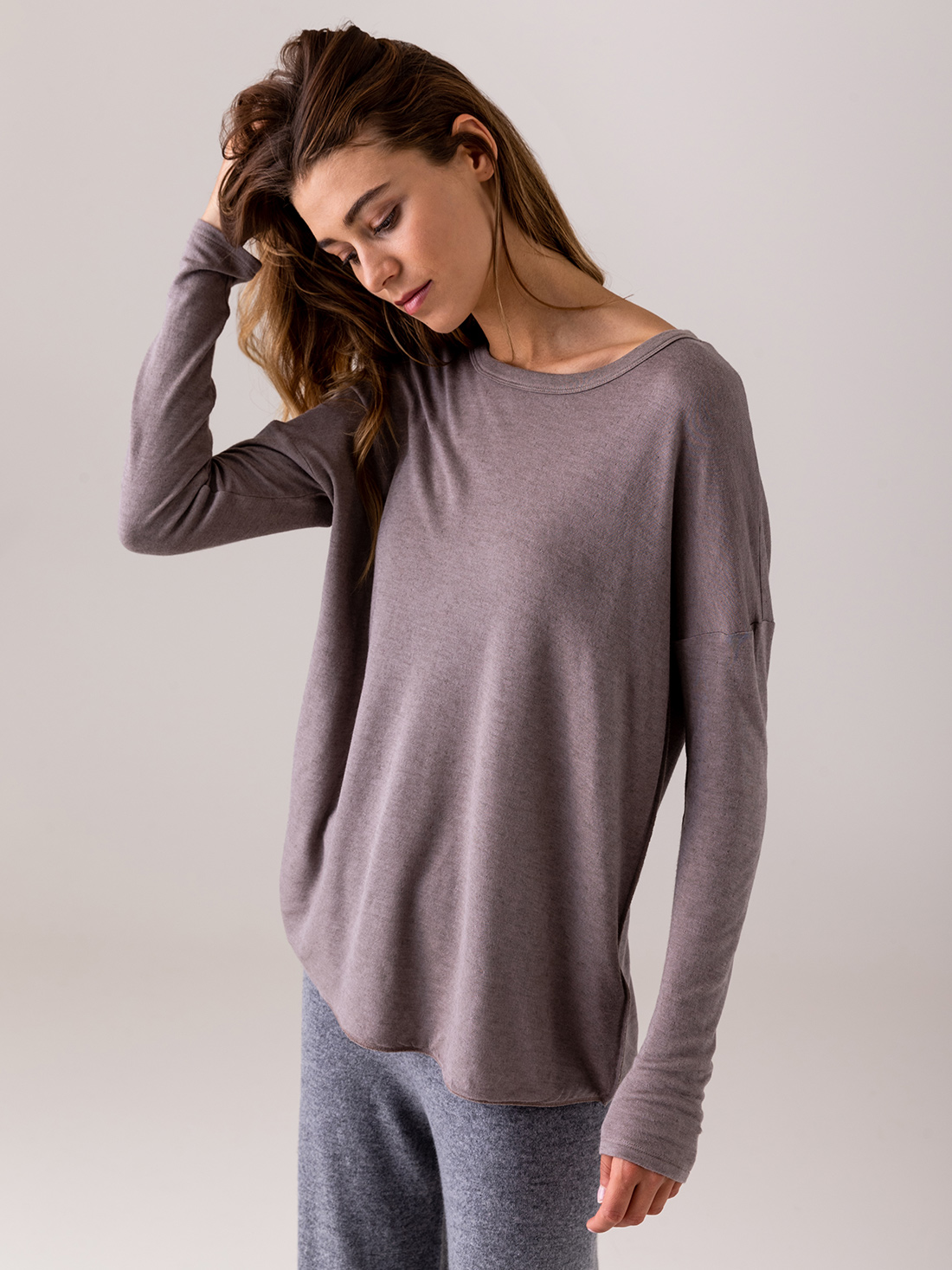 Detailansicht von Langarmshirt  von PUROTATTO