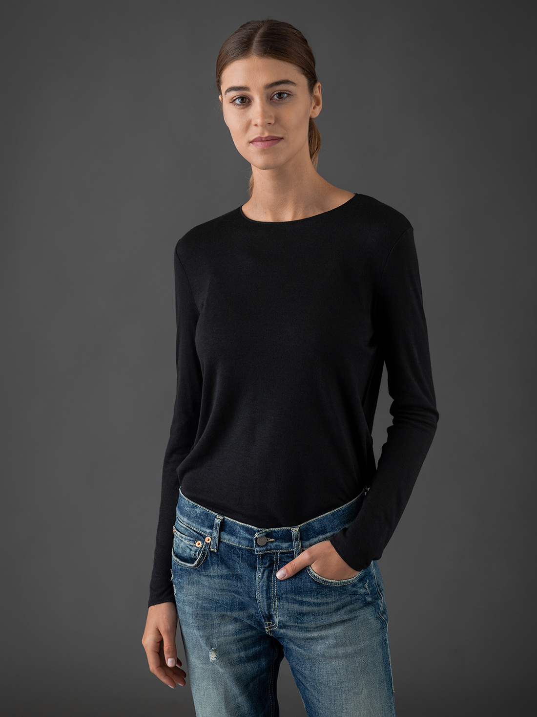 Detailansicht von Longsleeve  von PUROTATTO