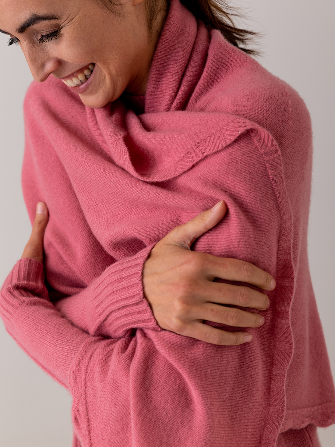 Detailansicht von Stola aus Cashmere von DANIELS