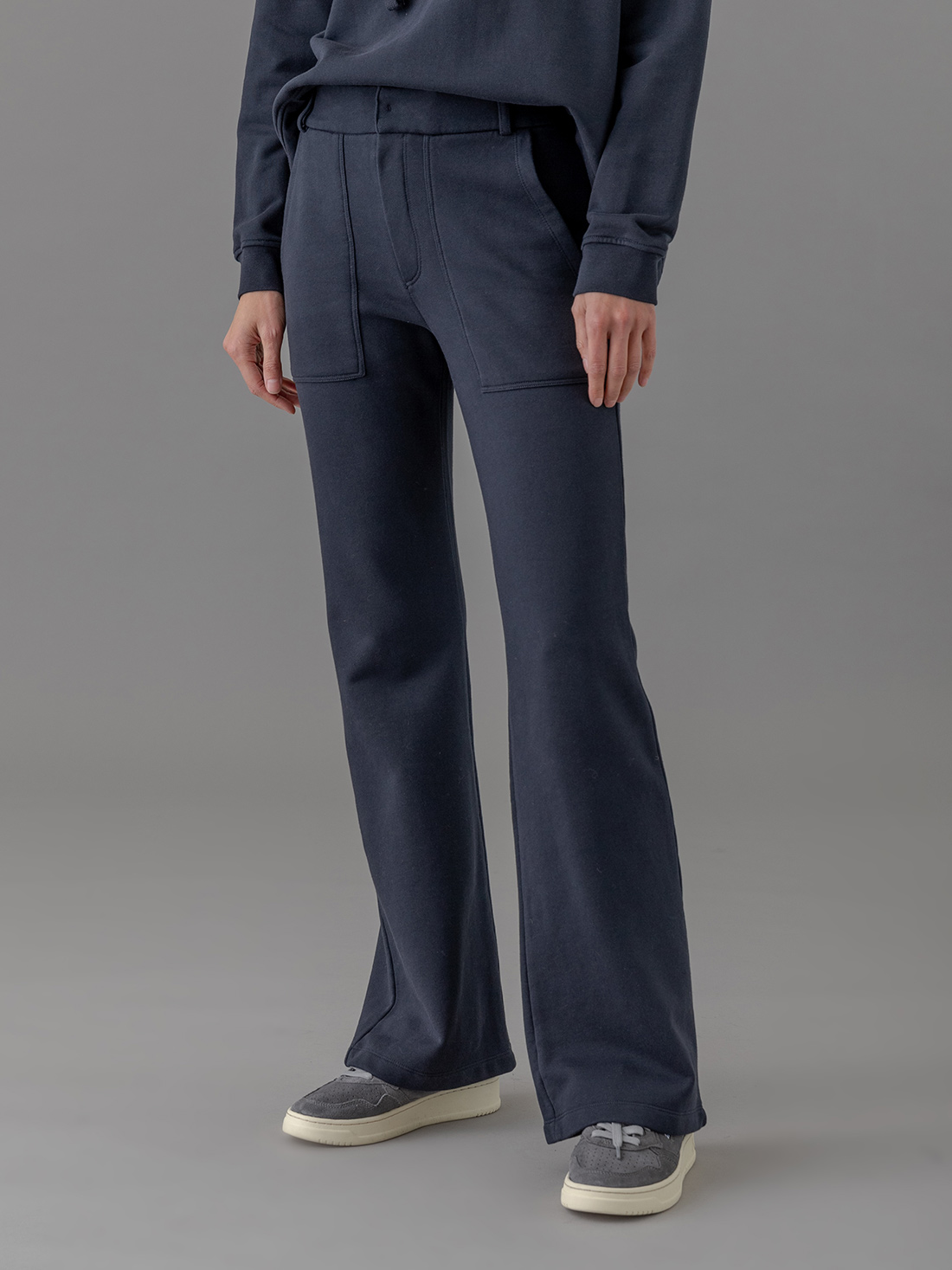 Detailansicht von Flared Sweathose aus Baumwolle von DANIELS