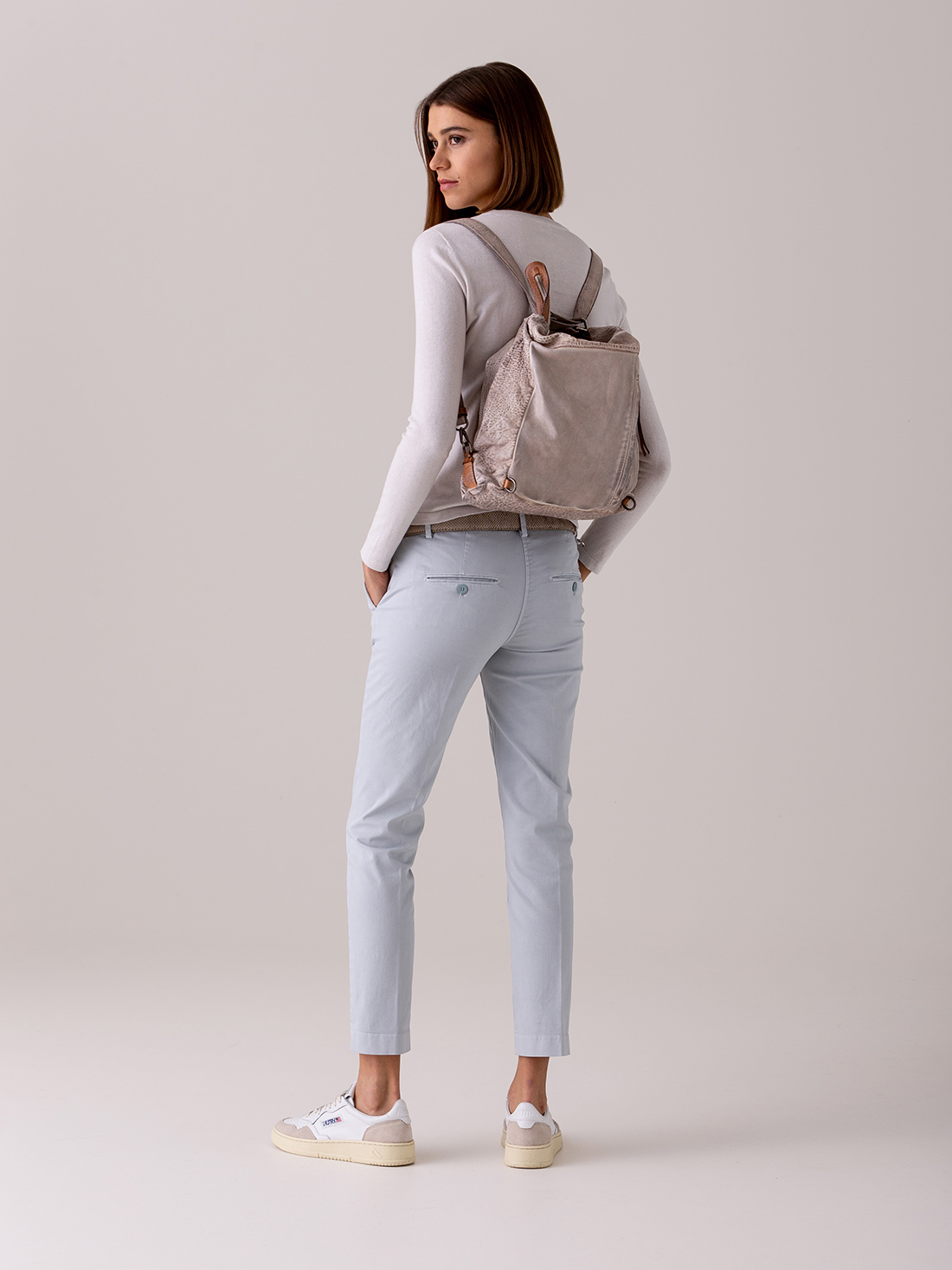 Detailansicht von Rucksack aus Leder von REPTILE’S HOUSE