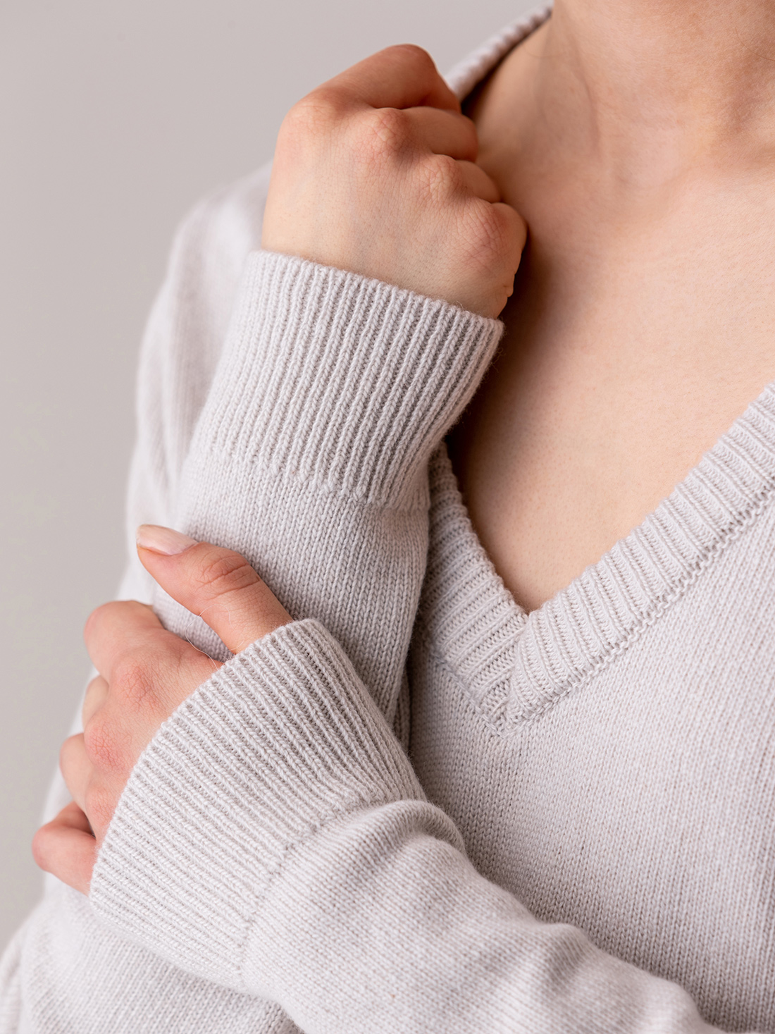 Detailansicht von Pullover von SIBIN LINNEBJERG