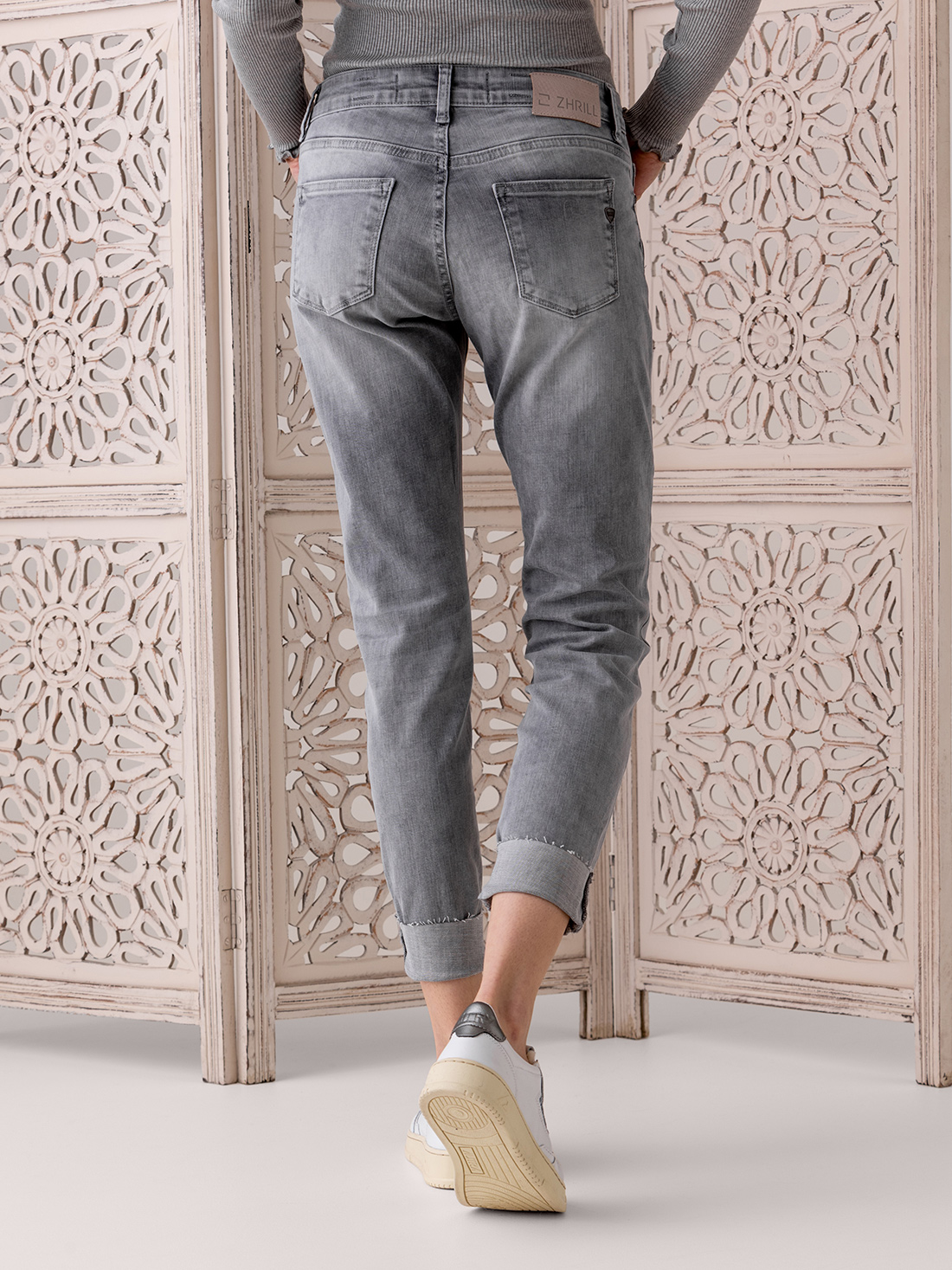 Detailansicht von Slim Fit Jeans von ZHRILL