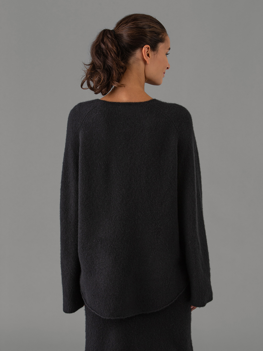 Detailansicht von Weiter Pullover aus Cashmere von DANIELS