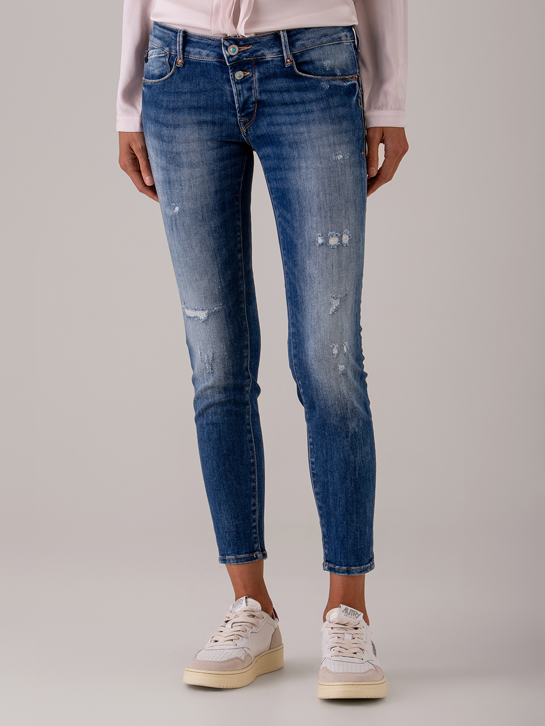 Detailansicht von Skinny Jeans von LE TEMPS DES CERISES