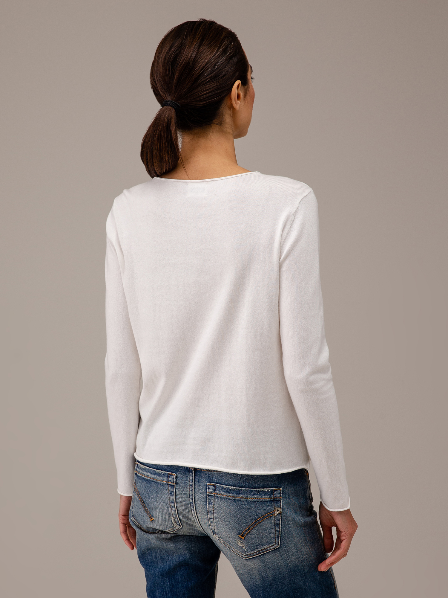 Detailansicht von Pullover aus Baumwolle von DANIELS