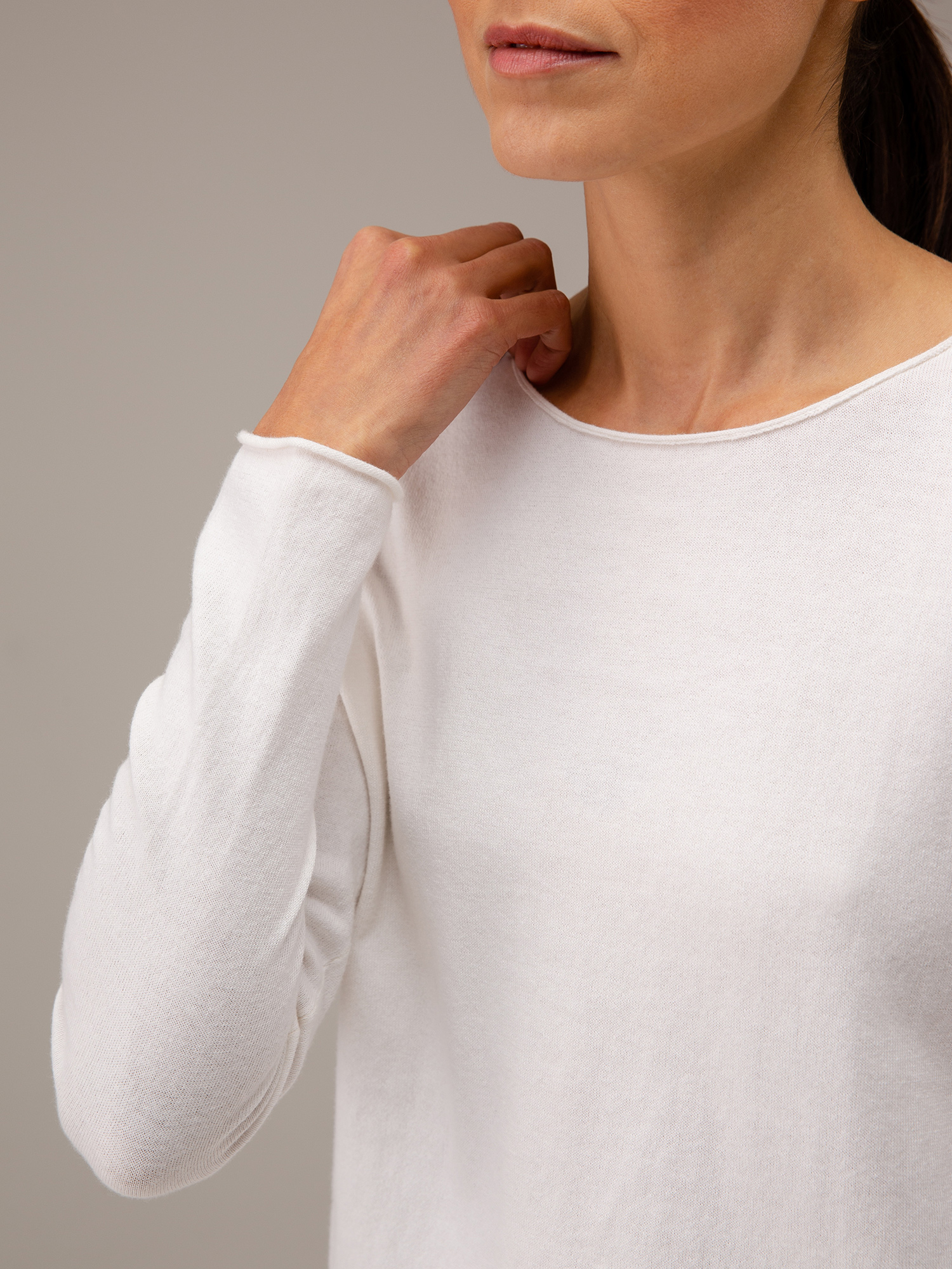 Detailansicht von Pullover aus Baumwolle von DANIELS