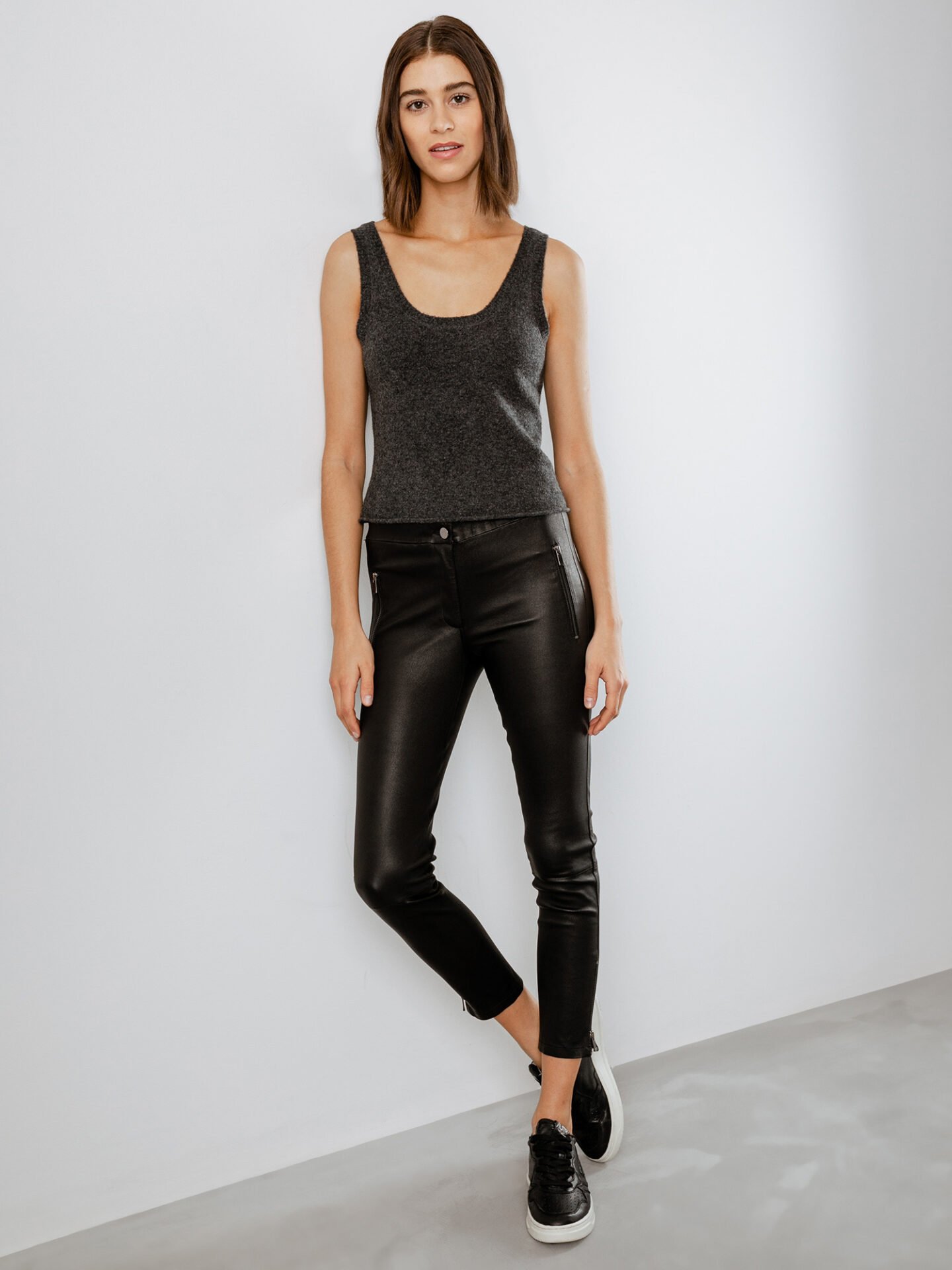 Detailansicht von Nappa-Lederhose von ARMA