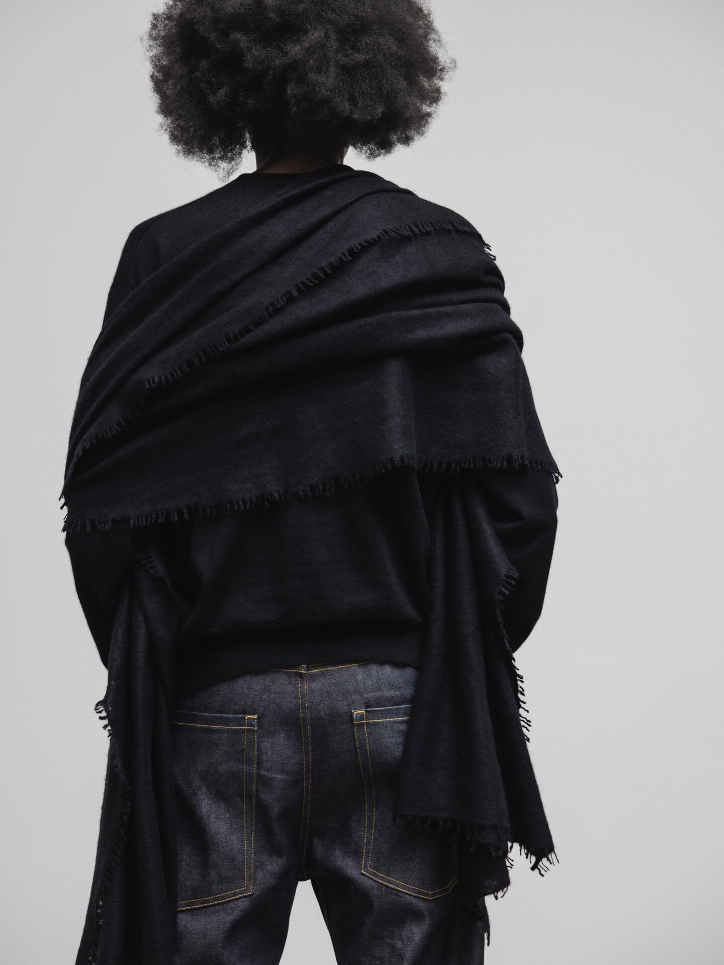 Detailansicht von Schal aus Cashmere von PUR SCHOEN