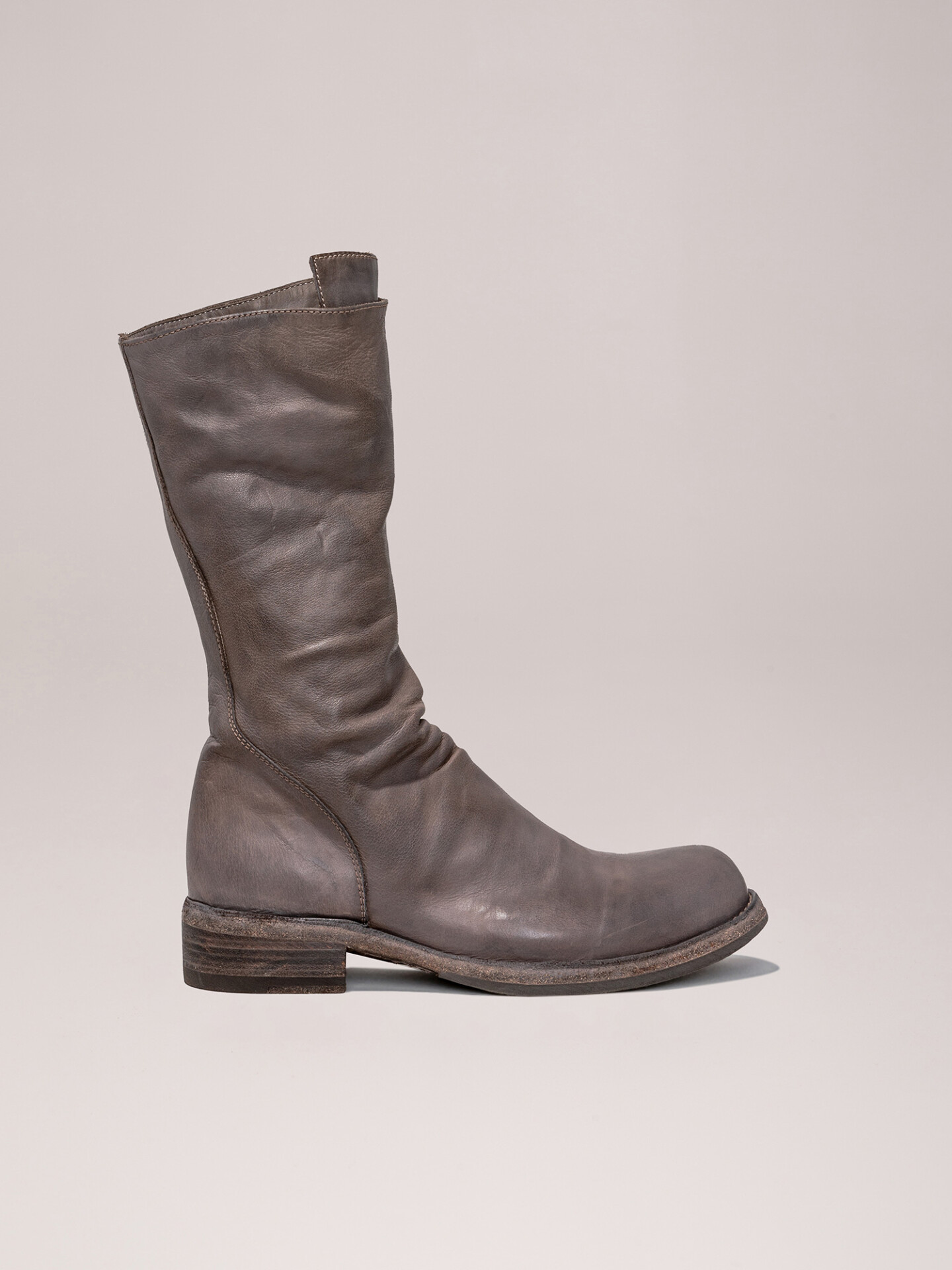 Detailansicht von Hoher Lederstiefel von OFFICINE CREATIVE