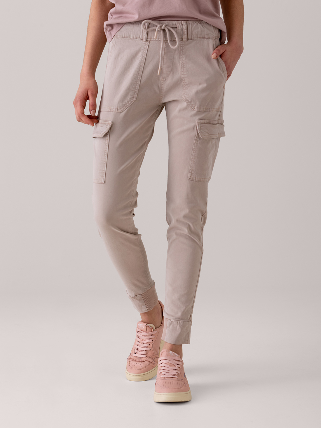 Detailansicht von Cargohose aus Baumwolle von ZHRILL