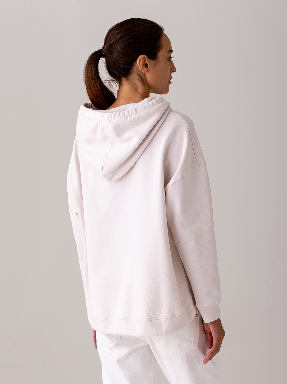 Detailansicht von Kapuzen-Sweatshirt aus Baumwolle von DANIELS