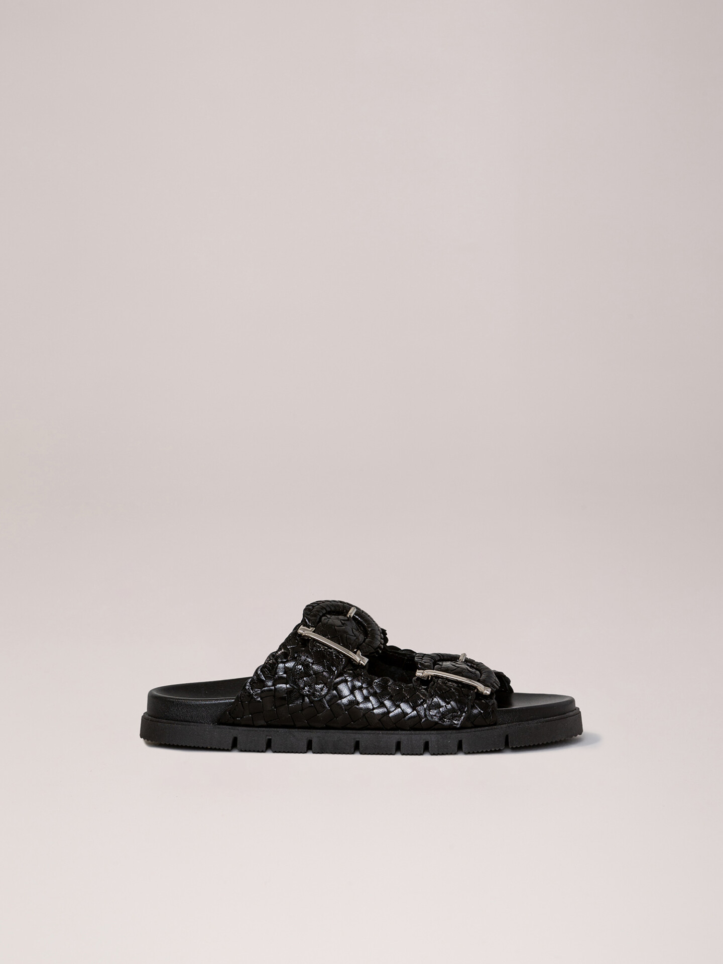 Detailansicht von Geflochtene Sandalen von PONS QUINTANA