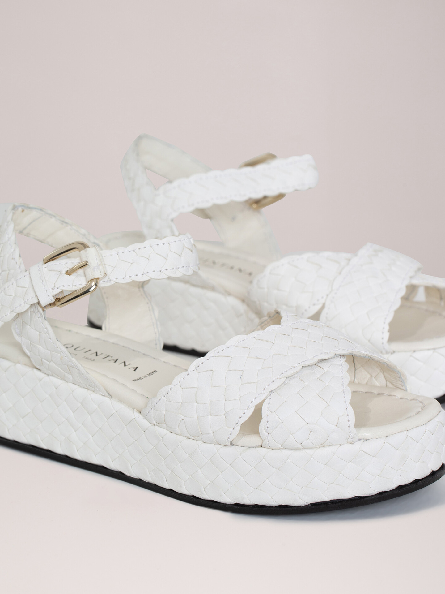 Detailansicht von Plateau-Sandalen von PONS QUINTANA