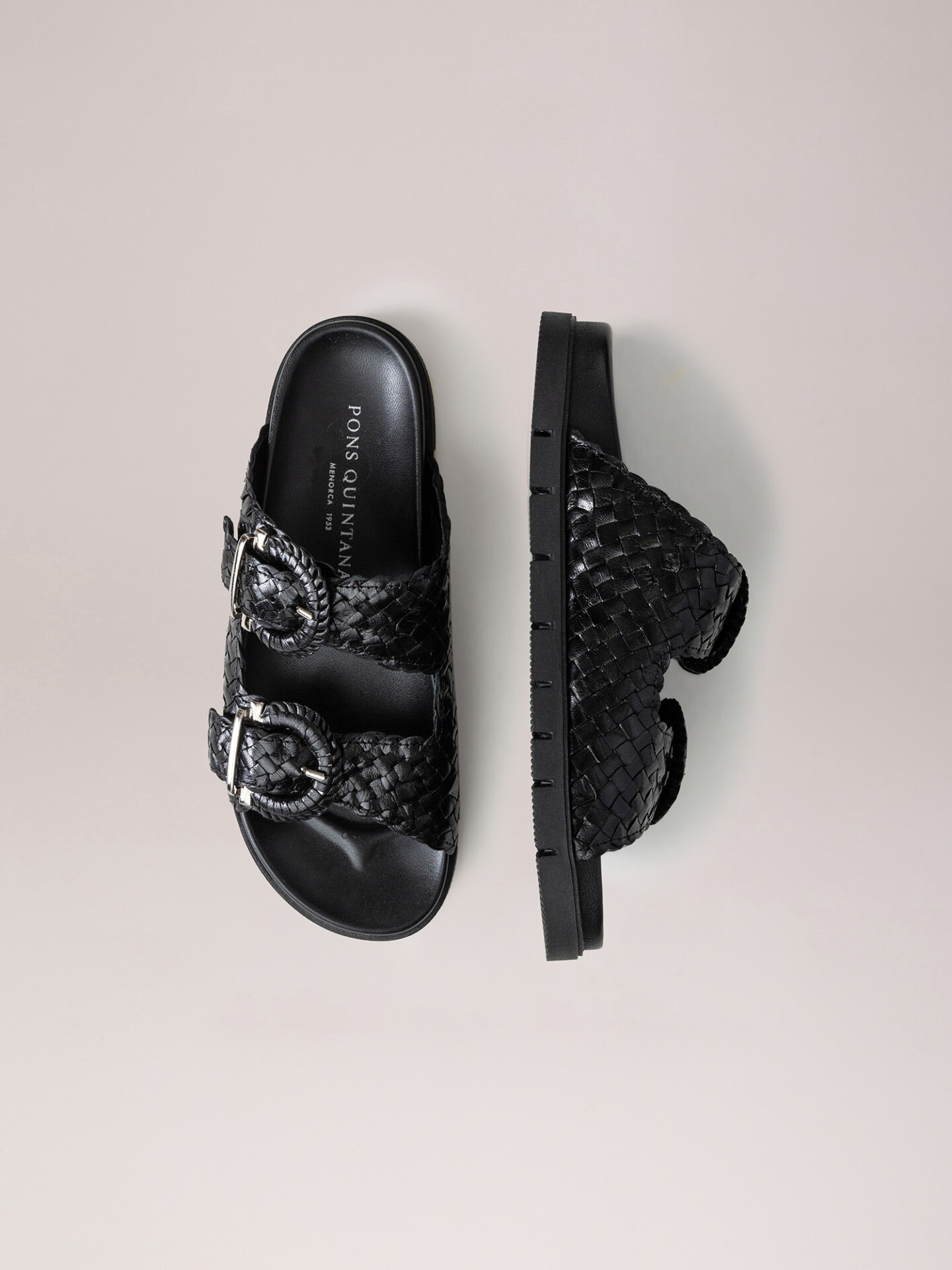 Detailansicht von Geflochtene Sandalen von PONS QUINTANA