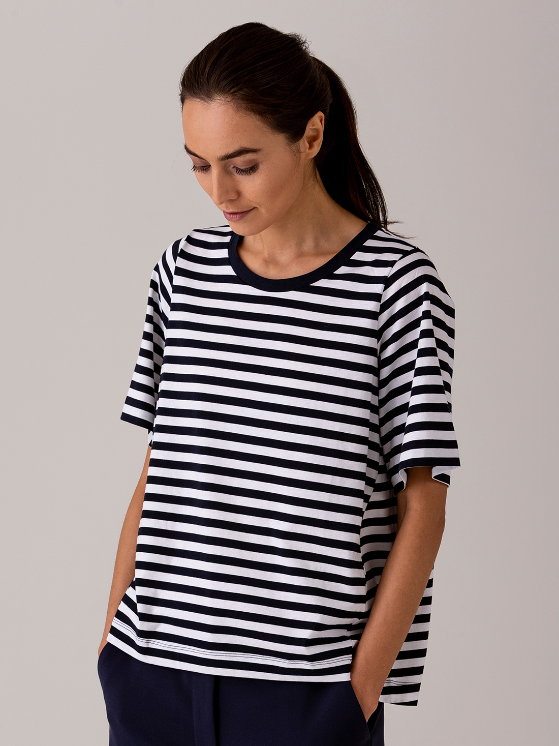 Detailansicht von T-Shirt aus Baumwolle von LIS LAREIDA