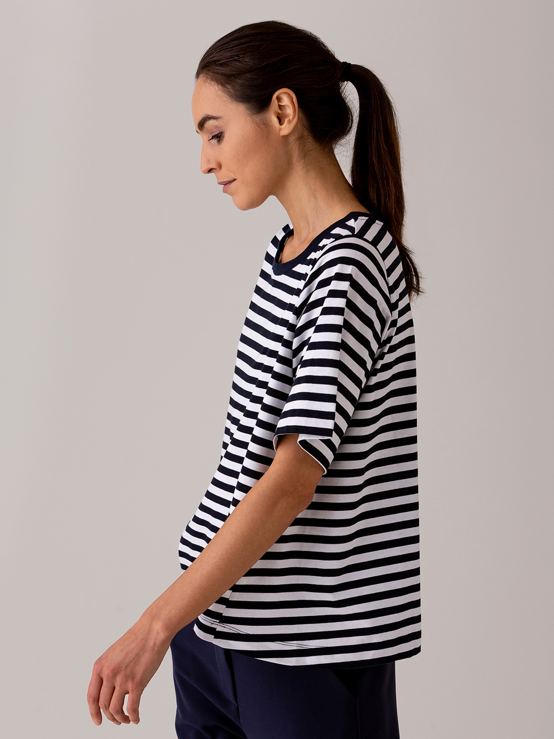 Detailansicht von T-Shirt aus Baumwolle von LIS LAREIDA