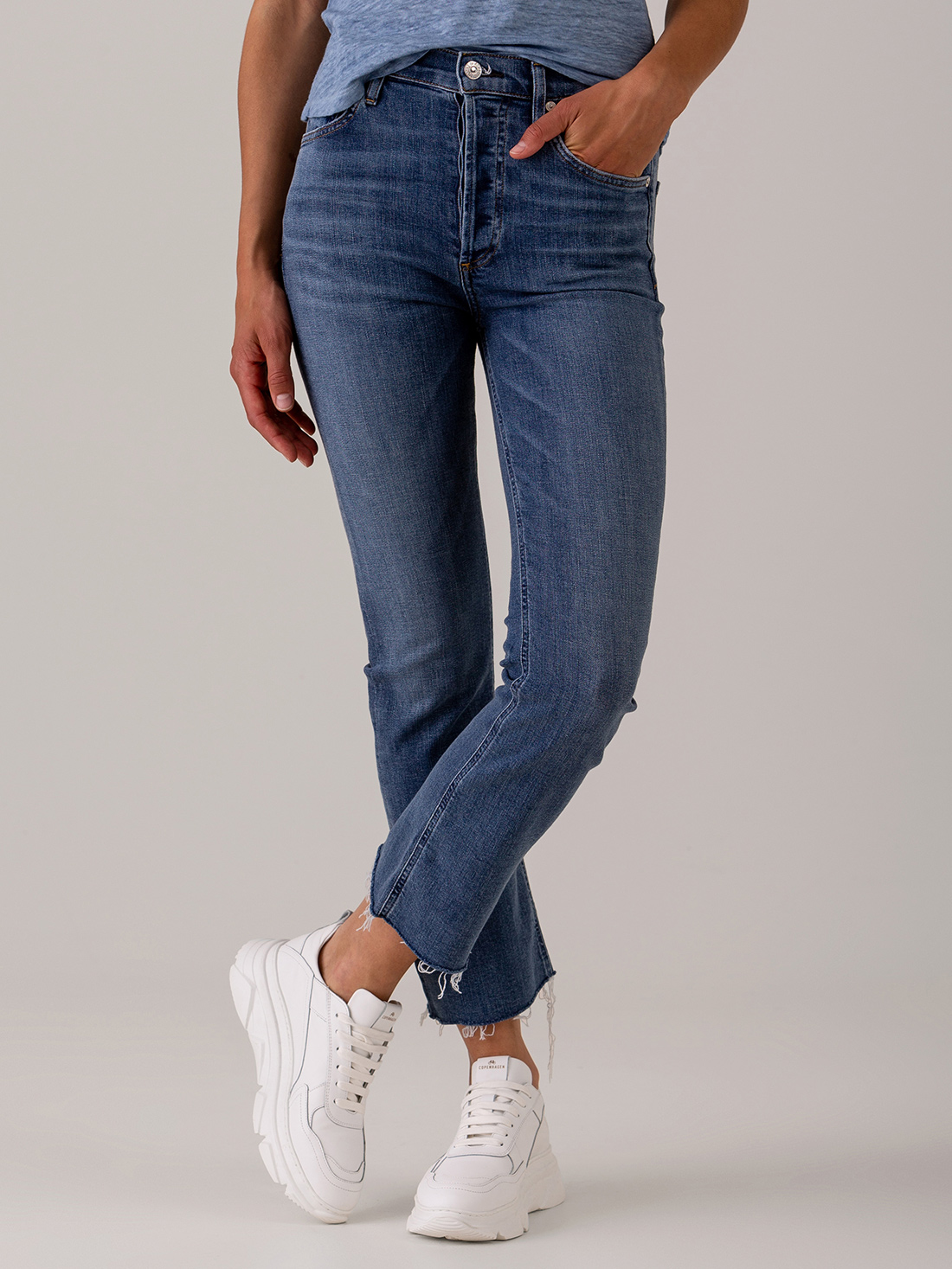 Detailansicht von Cropped Boot Jeans von CITIZENS OF HUMANITY