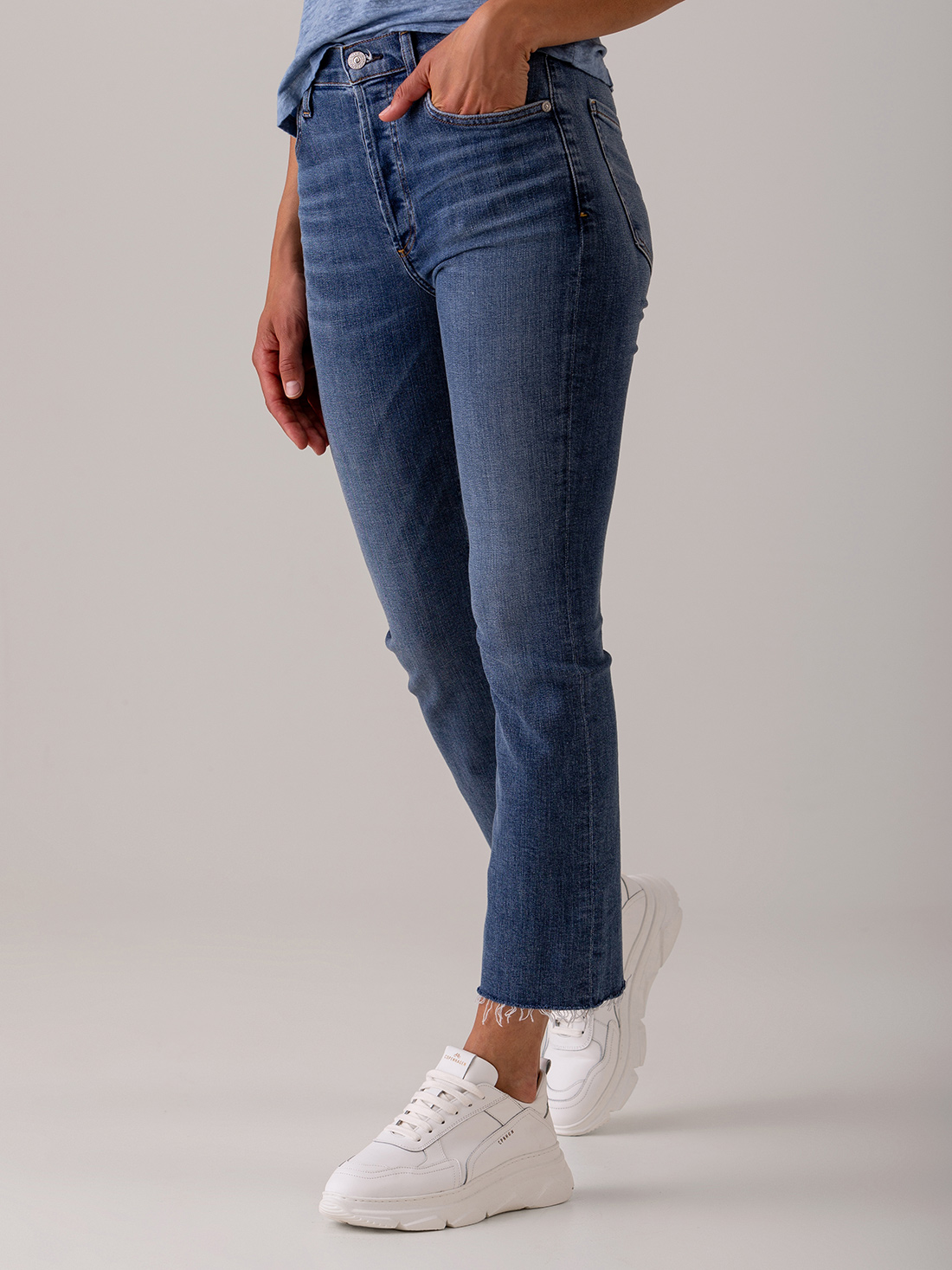 Detailansicht von Cropped Boot Jeans von CITIZENS OF HUMANITY