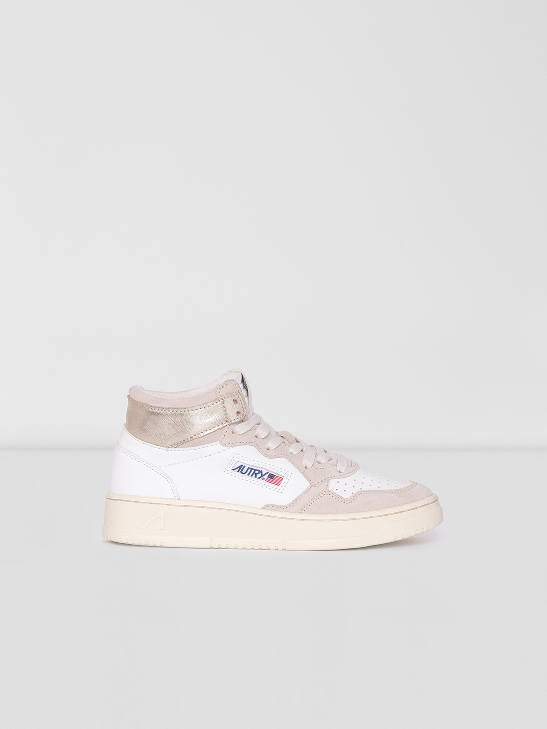 Detailansicht von Hoher Sneaker aus Leder von AUTRY