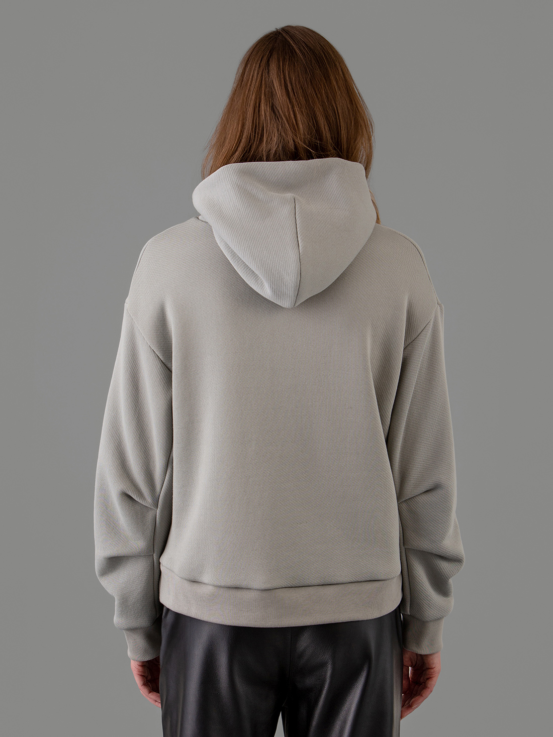 Detailansicht von Kapuzen-Sweatshirt aus Baumwolle von IHEART