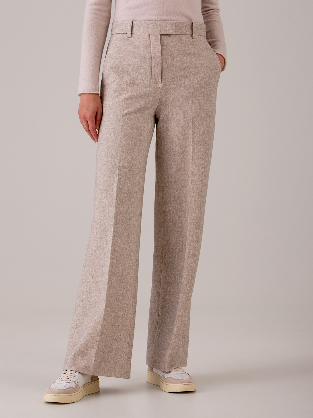 Detailansicht von Weite Hose aus Baumwolle von CIRCOLO