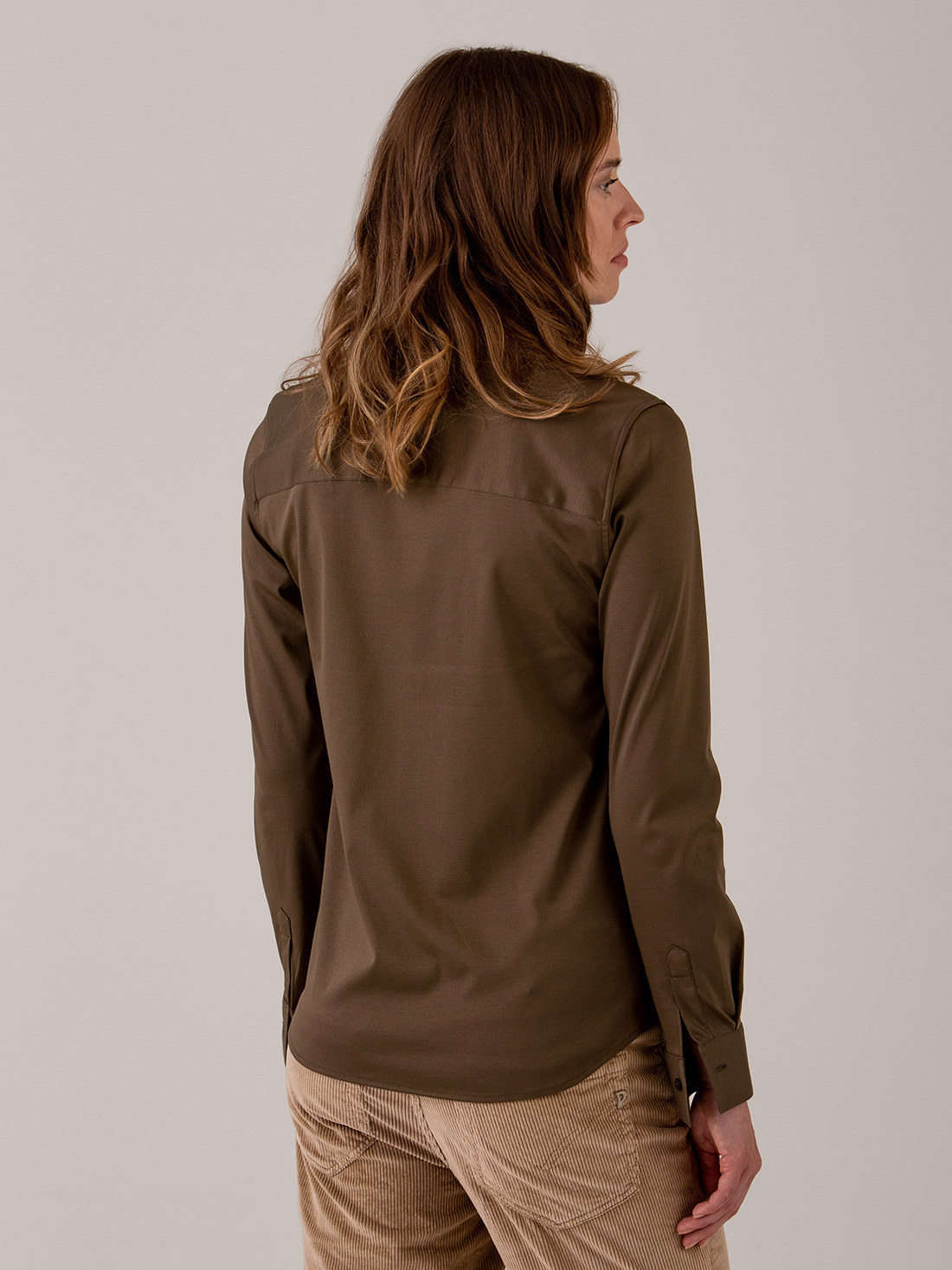 Detailansicht von Baumwollbluse von MOS MOSH