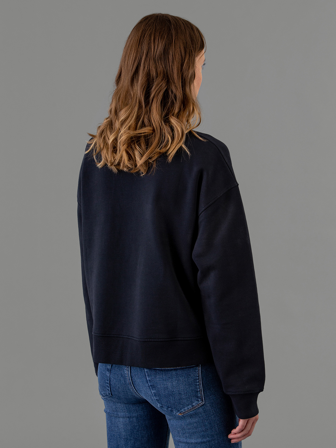 Detailansicht von Sweatshirt aus Baumwolle von DANIELS