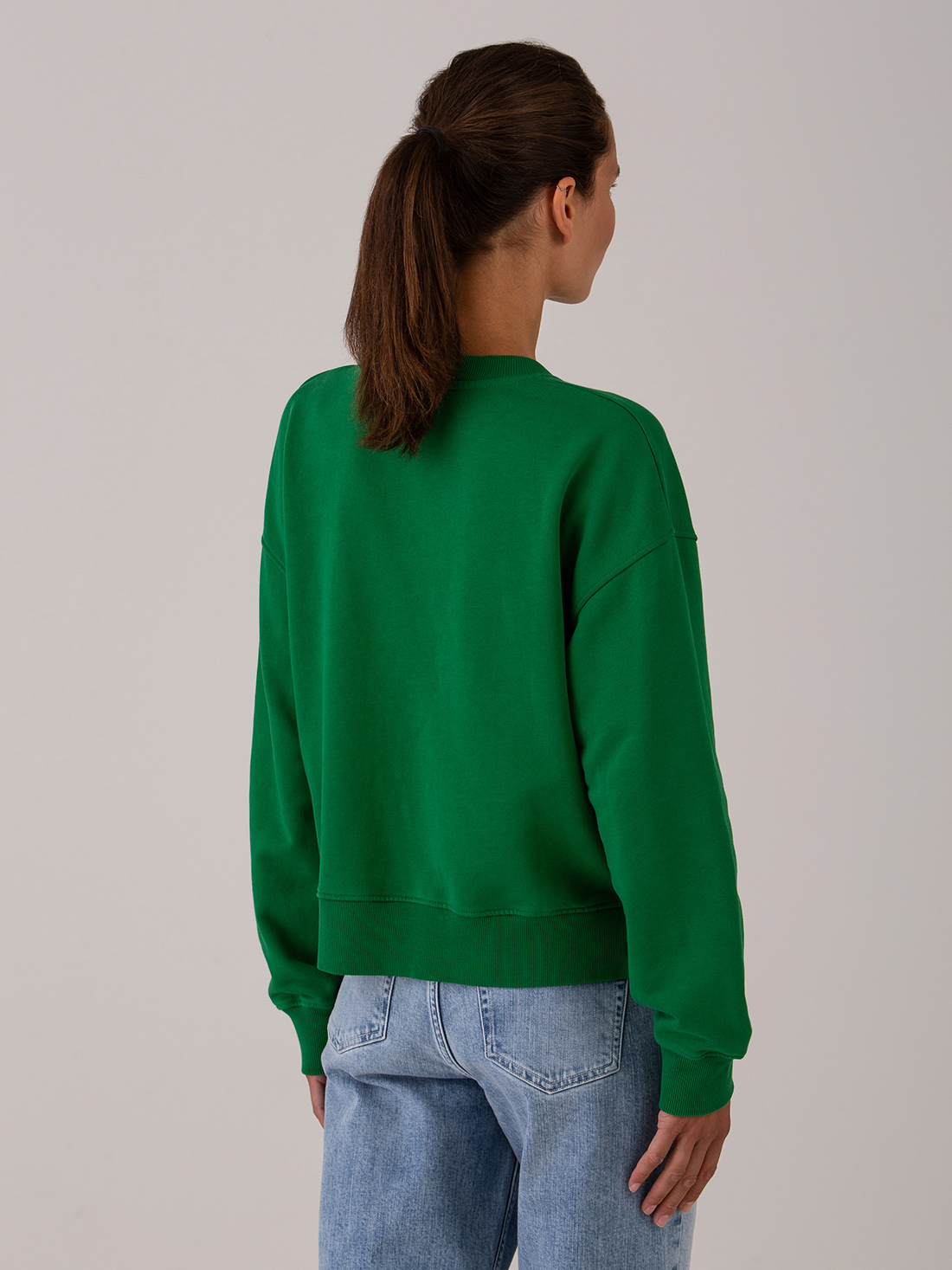 Detailansicht von Sweatshirt aus Baumwolle von DANIELS