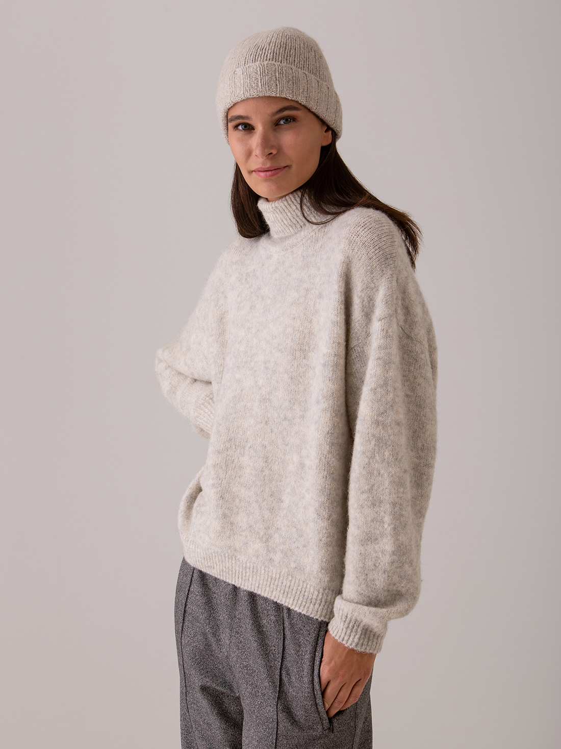 Detailansicht von Rollkragenpullover von AMERICAN VINTAGE