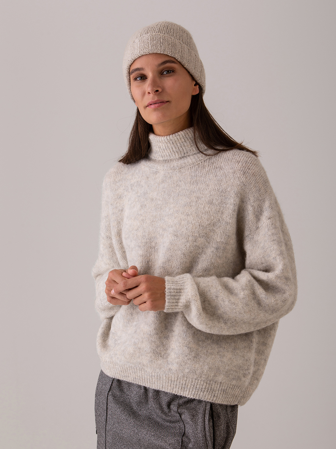 Detailansicht von Rollkragenpullover von AMERICAN VINTAGE