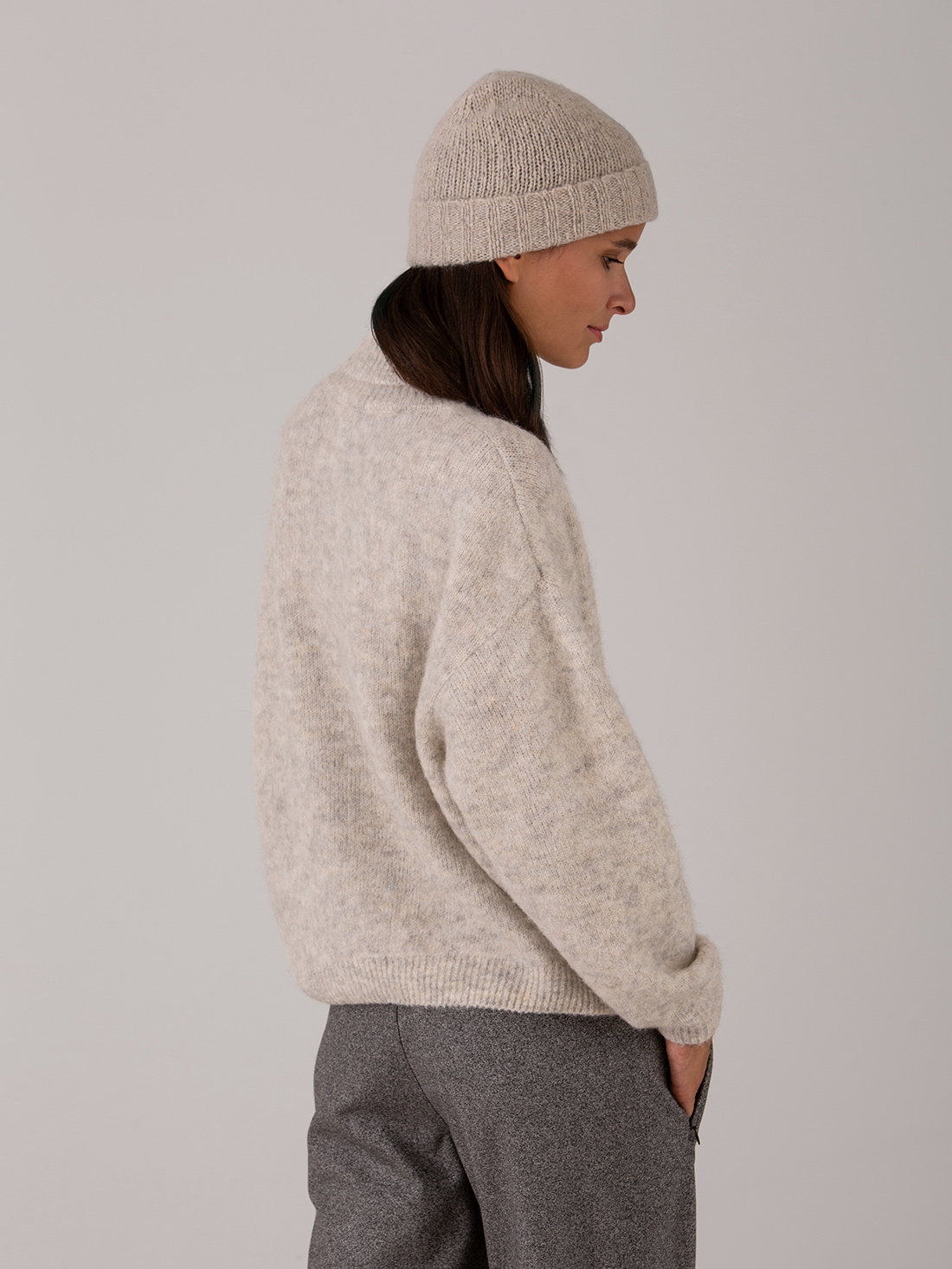 Detailansicht von Rollkragenpullover von AMERICAN VINTAGE