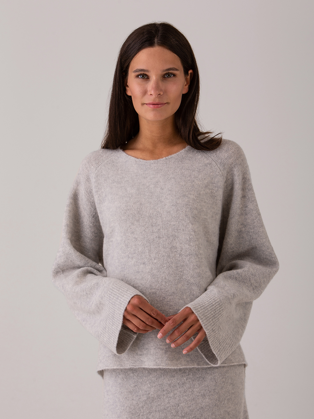 Detailansicht von Weiter Pullover aus Cashmere von DANIELS