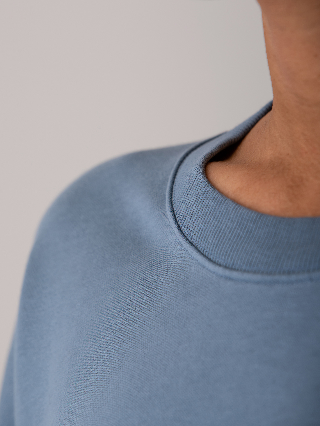 Detailansicht von Sweatshirt aus Baumwolle von DANIELS