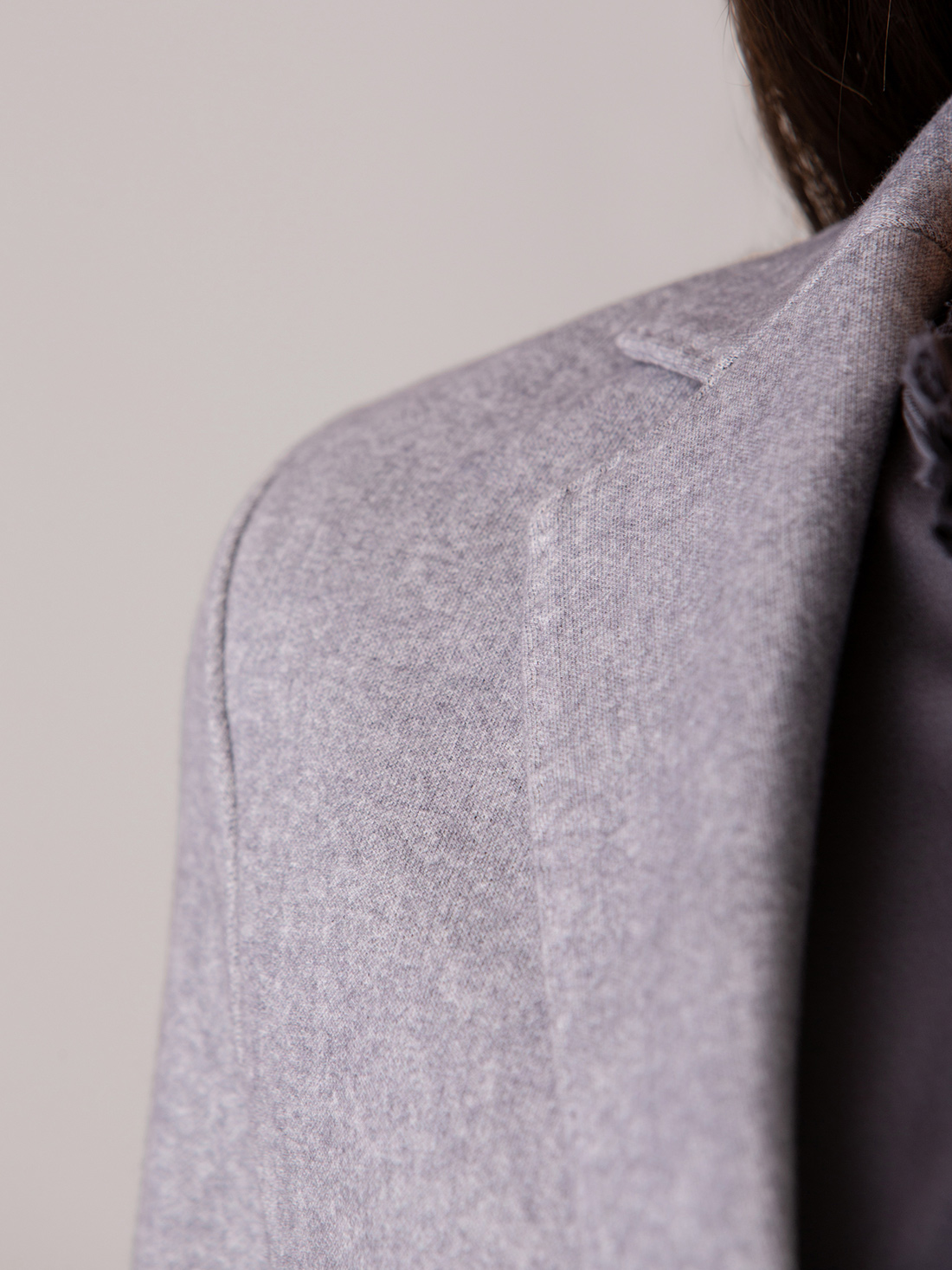 Detailansicht von Blazer aus Baumwolle von CIRCOLO