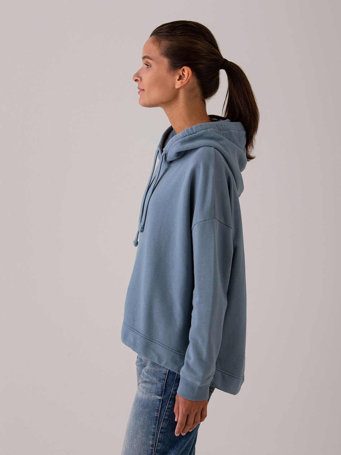 Detailansicht von Kapuzen-Sweatshirt aus Baumwolle von DANIELS