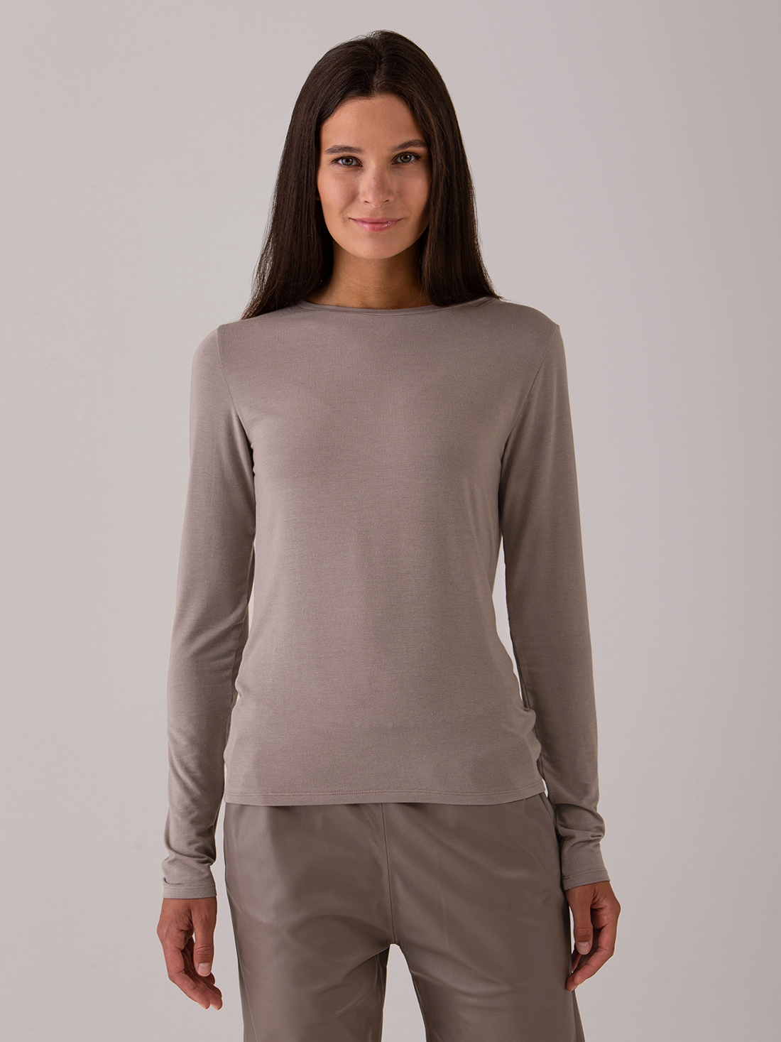 Detailansicht von Langarmshirt aus Modal von DANIELS